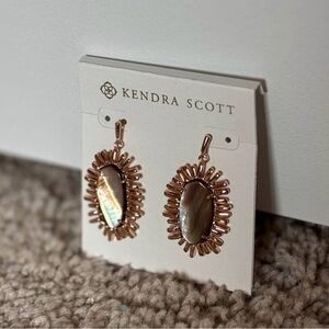 Kendra Scott Gold and Iridescent Earrings